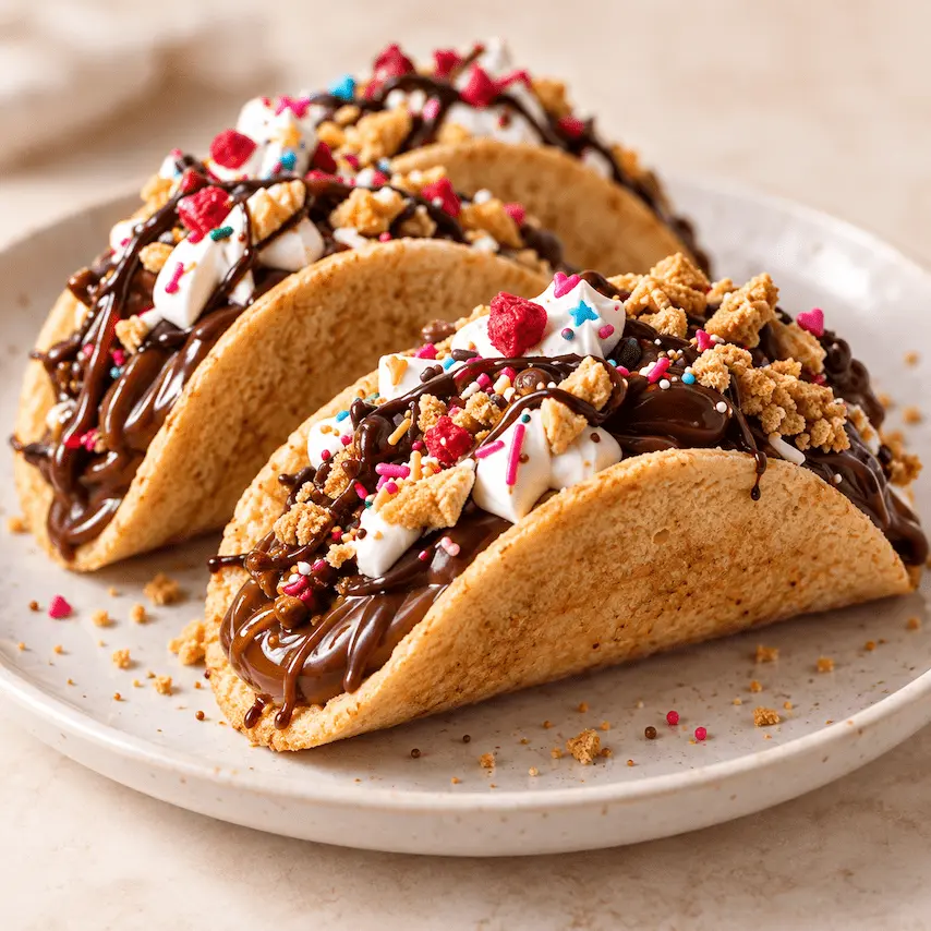 Cake tacos