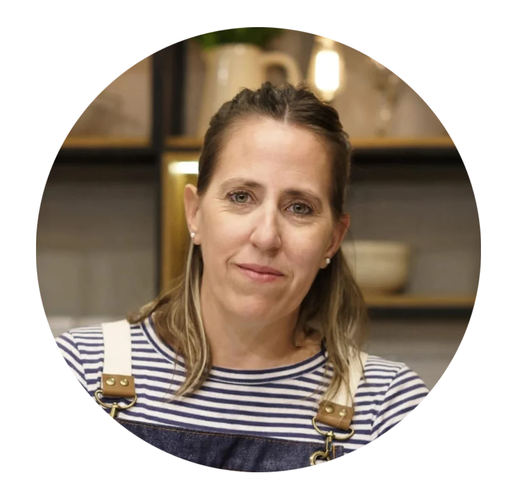 Rocío Cerra, pastelera a cargo del taller